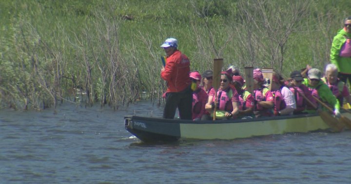 El ex atleta olímpico inspira a los sobrevivientes de cáncer de Winnipeg en la sesión de entrenamiento de Dragon Boat – Winnipeg